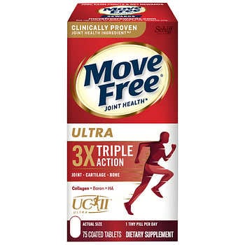 Schiff 75ct Move Free Ultra Triple Action Joint Supplement