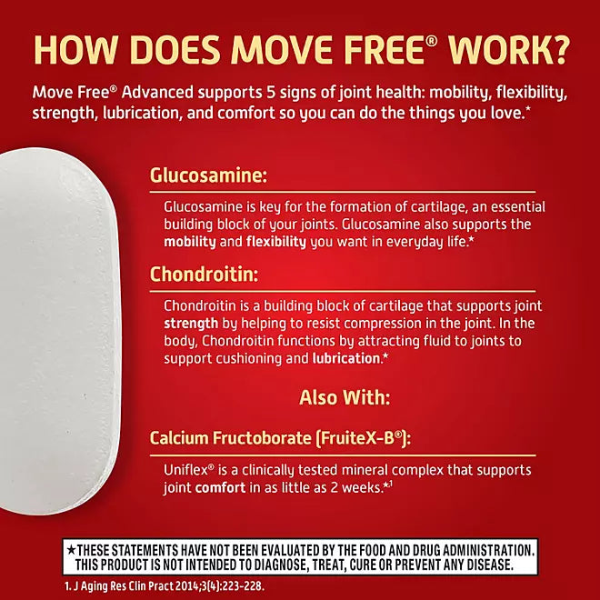 Schiff 200ct Move Free Advanced Joint Supplement