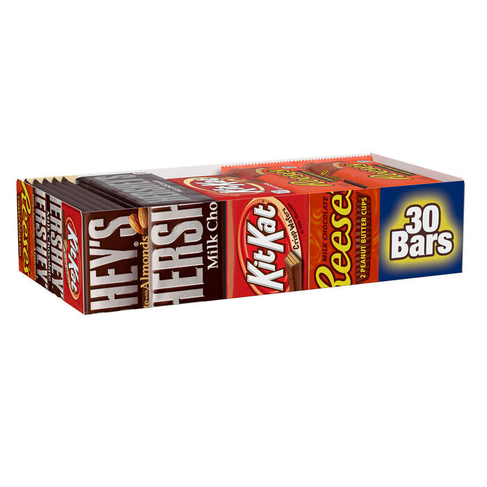 Hershey's 30ct Variety Pack,  Full-Size Milk Chocolate Bar's