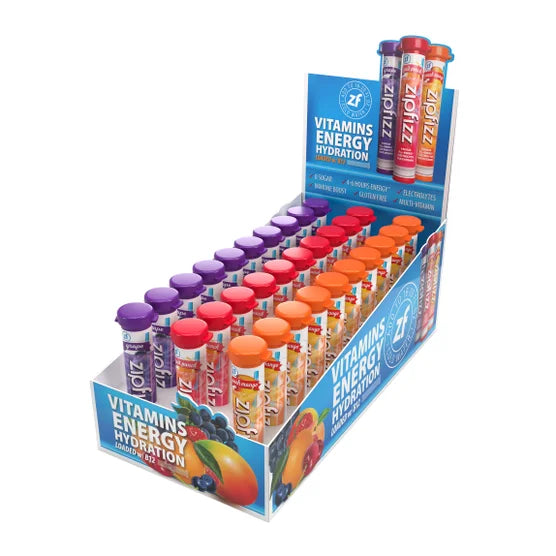 Zipfizz Healthy Energy Drink Mix, Variety Pack, 30 Tubes