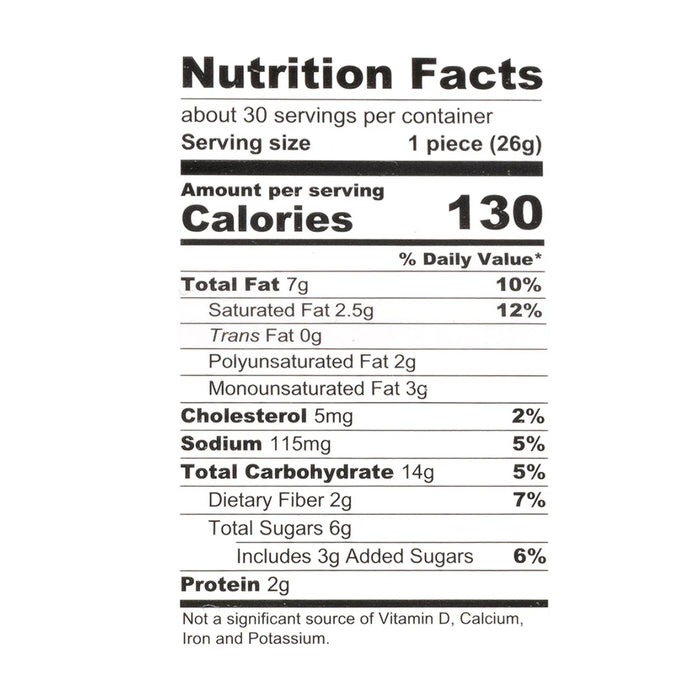Aussie Bites - 30ct  Individually Wrapped - by Universal Bakery