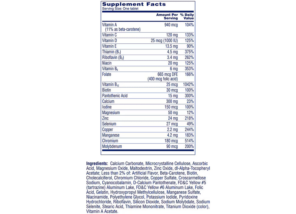 One A Day Women's 50+ Complete Multivitamin 300ct Tablets