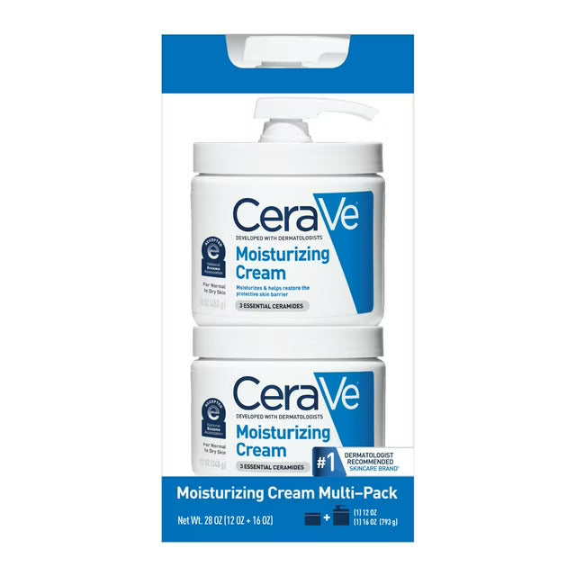 CeraVe Moisturizing Cream Multi-Pack 32 oz (2/16 oz)