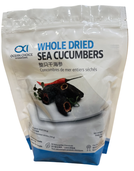 Ocean Choice Whole Dried Sea Cucumbers – 500g/16 oz