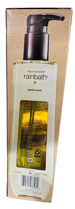 Neutrogena Rainbath+ Revitalizing Shower and Bath Gel Santal Scent 40 fl oz with Vitamin E