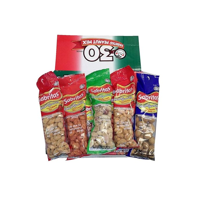 Sabritas Peanuts - Variety Pack, 30ct/1.625 oz