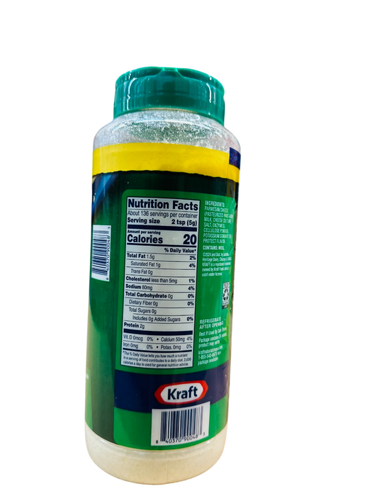 Kraft Grated Parmesan Cheese, 24 oz