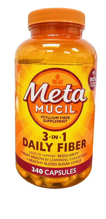 Metamucil Psyllium Powder 3-n 1 Supplement - 340ct