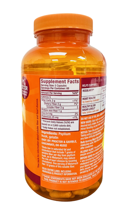 Metamucil Psyllium Powder 3-n 1 Supplement - 340ct