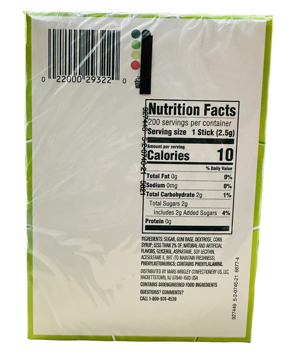 Wrigley's Doublemint Chewing Gum, 5-sticks, 40-count