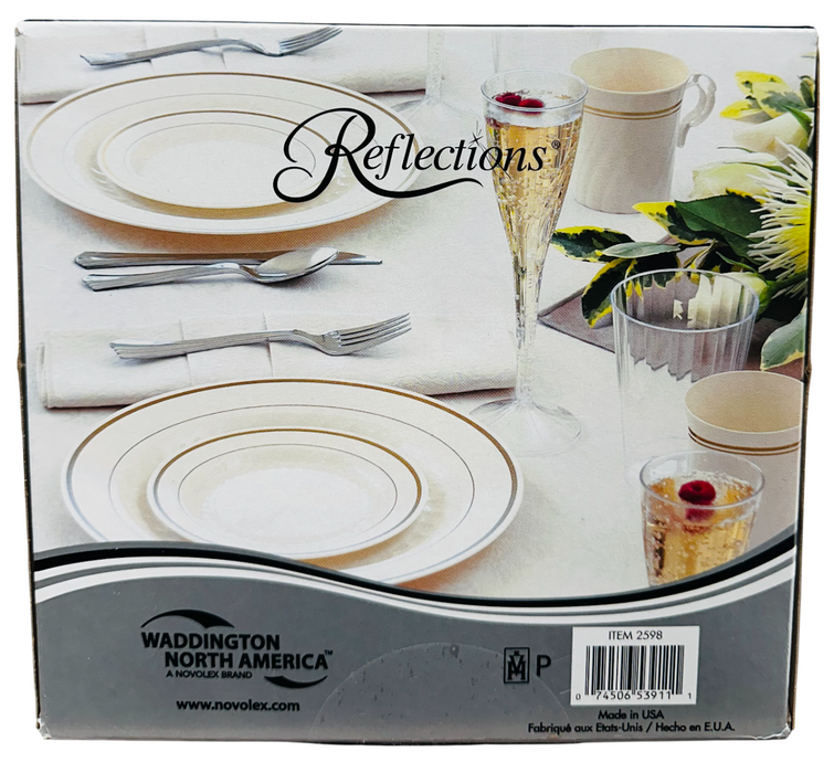 Reflections 160ct  Plastic Sliverware Cutlery Set