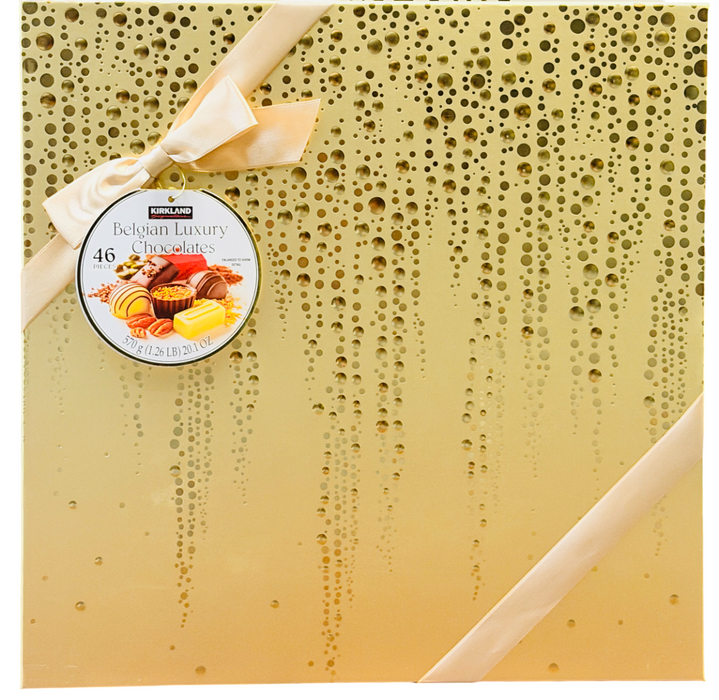 Belgian Luxury Chocolates 46ct Gift Box – 570g (20.1oz)