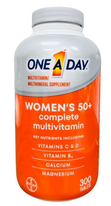 One A Day Women's 50+ Complete Multivitamin 300ct Tablets