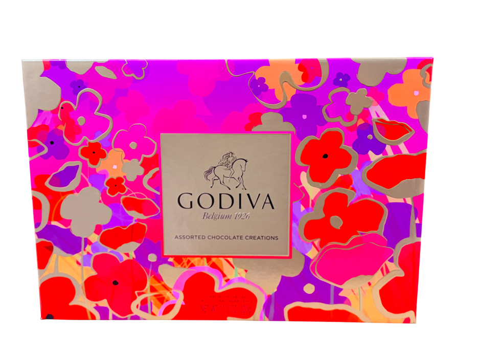 Godiva Belgium 27 Pieces Assorted Chocolates, 11.3 oz - Valentine packaging