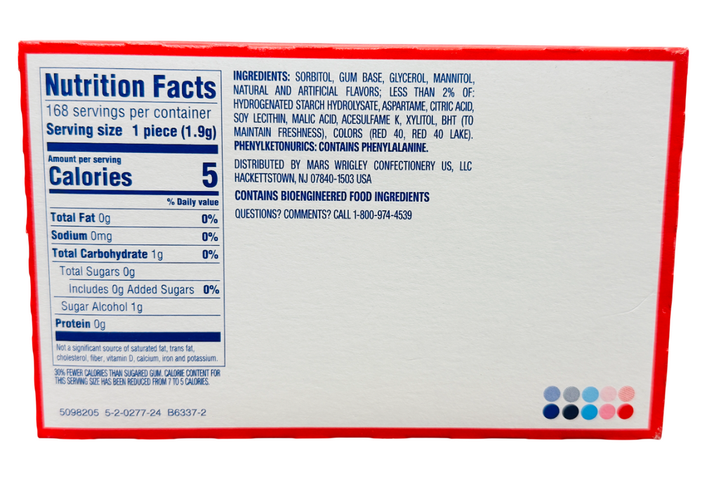 Orbit Sugar-Free Strawberry Gum, 32 oz (12 count, 14 Pieces per Pack, 168 Pieces Total)