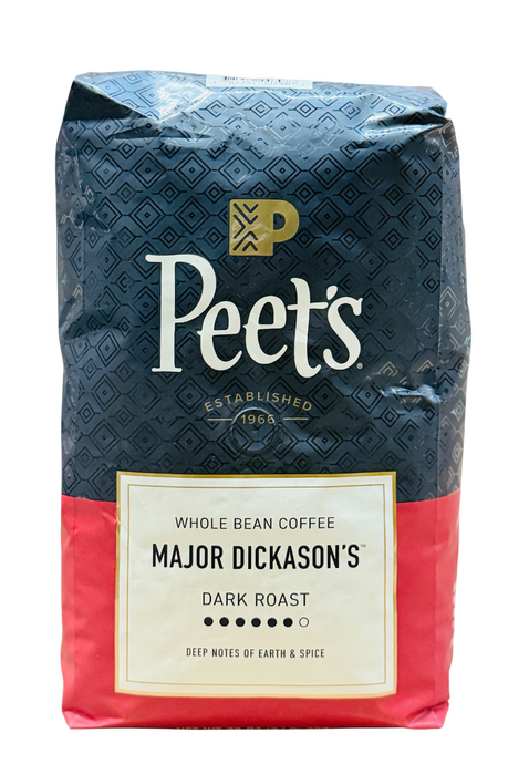 Peet’s 32oz Major Dickason’s Dark Roast Whole Bean Coffee