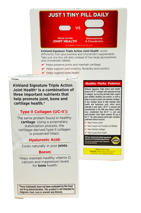 Kirkland Signature 110ct Triple Action Joint Health