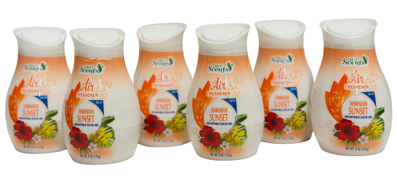 Great Scents Hawaiian Sunset Air Freshener (6-Pack)