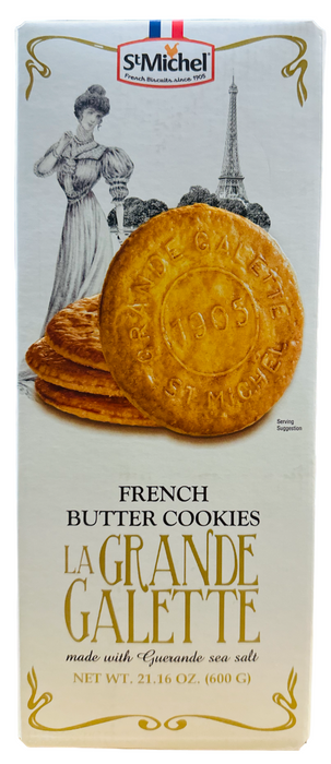 La Grande Galette French Butter Cookies, 1.3 lb