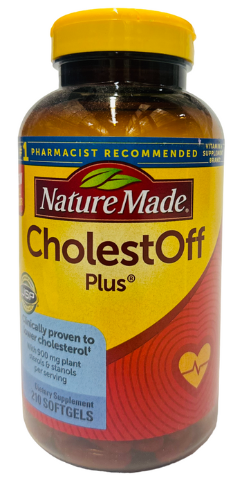 Nature Made 210 Softgels CholestOFF Plus