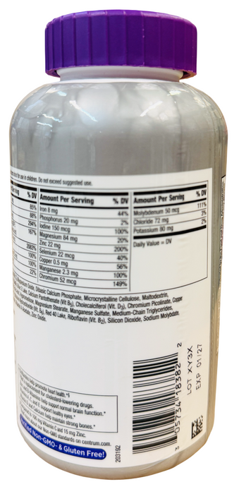 Centrum 275 Tablets, Silver Women 50+