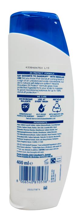 Head & Shoulders 13.5 oz Classic Clean Shampoo – Dandruff Protection, 400ml