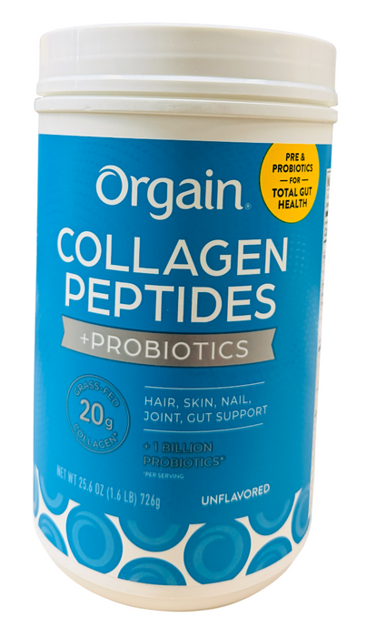 Orgain Collagen Peptides + Probiotics 25.6 oz