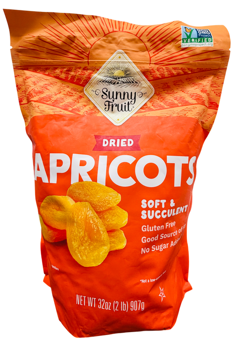 Sunny Fruit 32oz Dried Apricots (2 lb)