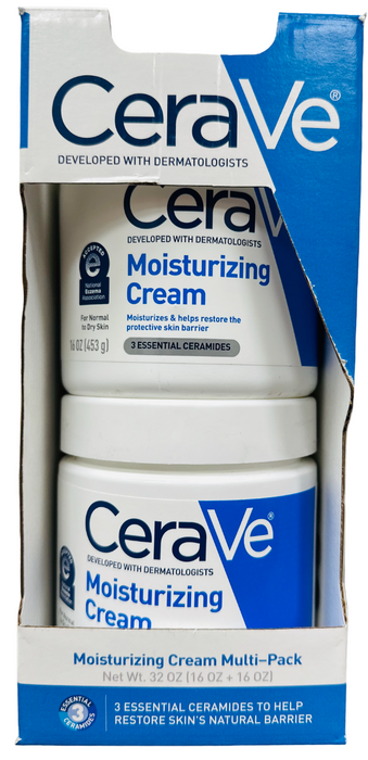 CeraVe Moisturizing Cream Multi-Pack 32 oz (2/16 oz)