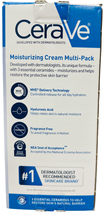 CeraVe Moisturizing Cream Multi-Pack 32 oz (2/16 oz)