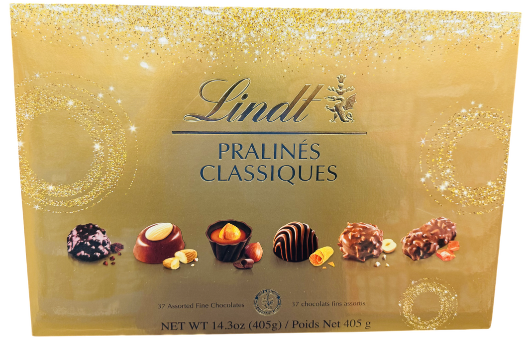 Lindt 37ct Praline Classique's Assorted Chocolates,14.3 oz