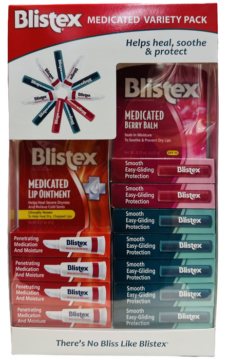 Blistex Medicated Lip Balm Variety Pack