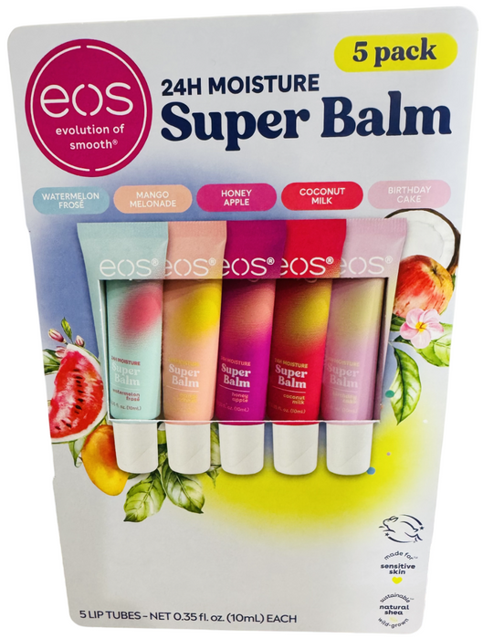 EOS 5ct 24H Moisture Super Balm, 0.35oz Each