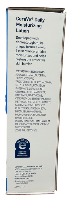 CeraVe Daily Moisturizing Lotion Multi-Pack (2 Pack),Daily Body & Face Moisturizer for Normal to Dry Skin, 16 fl oz Each