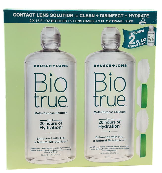 BioTrue Bausch + Lomb Multi-Purpose Solution – 32 oz