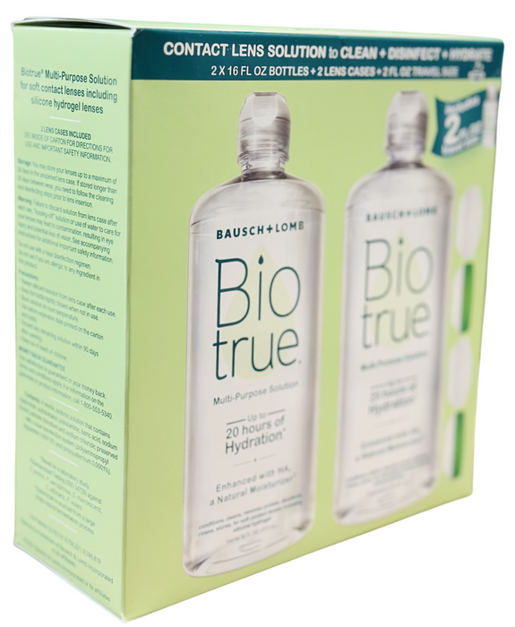 BioTrue Bausch + Lomb Multi-Purpose Solution – 32 oz