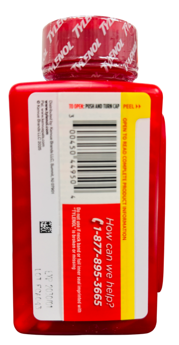 Tylenol 320 Count Extra Strength 500 mg Caplets - Pain Reliever & Fever Reducer(Over-The-Counter Pain Reliever)