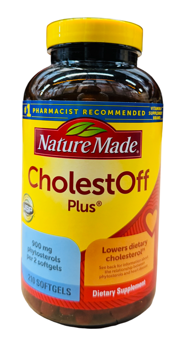 Nature Made CholestOFF Plus, 210ct Softgels
