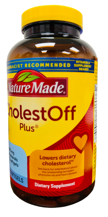 Nature Made CholestOFF Plus, 210ct Softgels