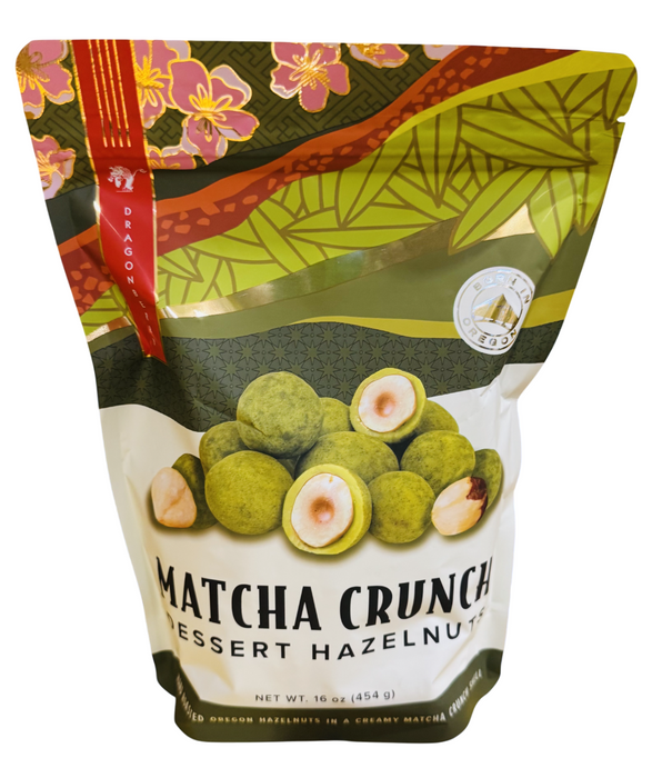 Dragonberry Matcha Crunch Dessert Hazelnuts 16oz