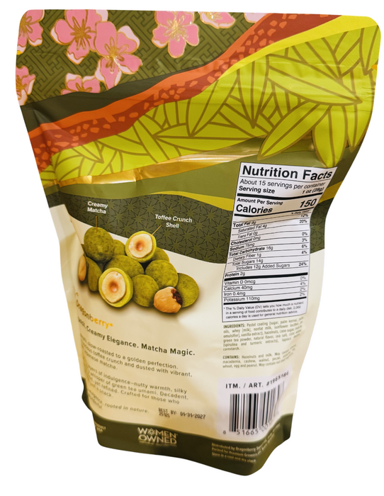 Dragonberry Matcha Crunch Dessert Hazelnuts 16oz