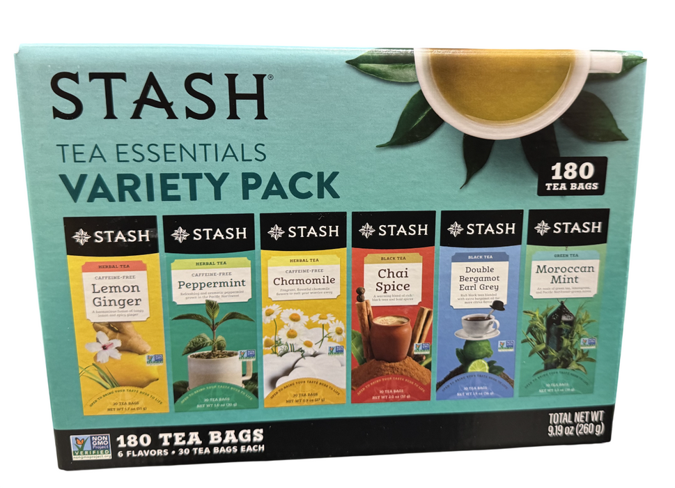 Stash Tea, Variety Pack, 180-count