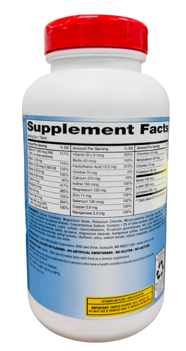 Kirkland Signature 300 Tablets Men’s Complete Multivitamins; Exp: 05/28