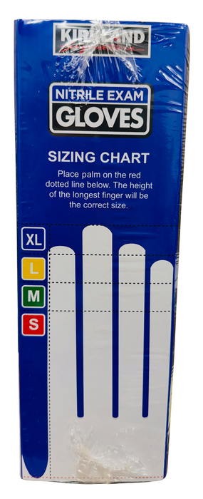 Kirkland Signature Nitrile Exam Gloves, X-Large (400 Count)