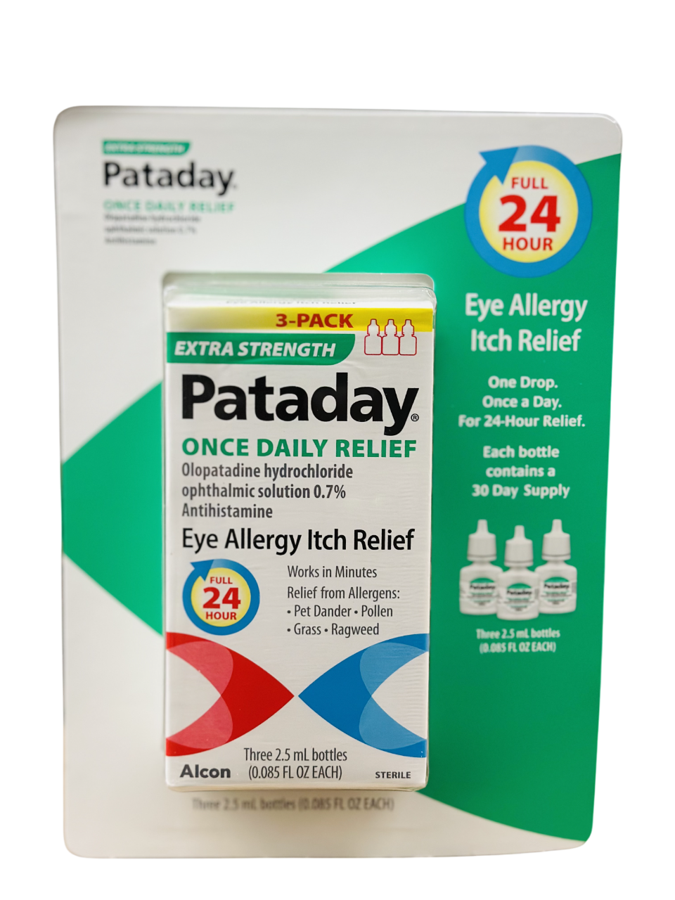 Pataday Eye Allergy Drops (3-Pack) – Once Daily Use, 2.5mL Each — Syessa