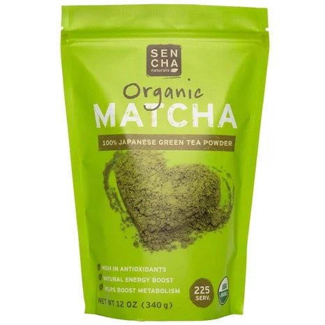 Sencha Naturals Organic Matcha Green Tea Powder 12oz.