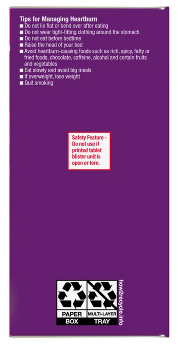 Kirkland Signature 42ct OTC Omeprazole 20 mg Delayed-Release Tablets – Acid Reducer