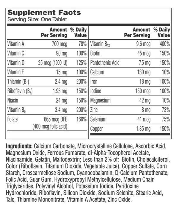 One A Day Women's 300ct complete Multivitamin Tablets