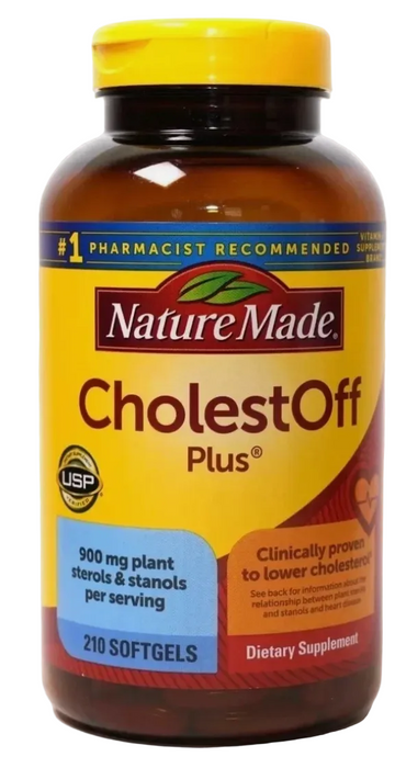 Nature Made CholestOFF Plus, 210ct Softgels