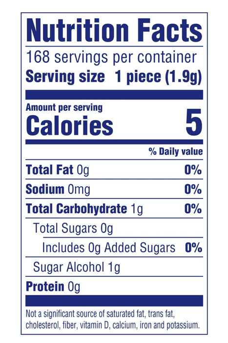 Orbit Sugar-Free Sweet Mint Gum (12 count, 14 Pieces per Pack, 168 Pieces Total)